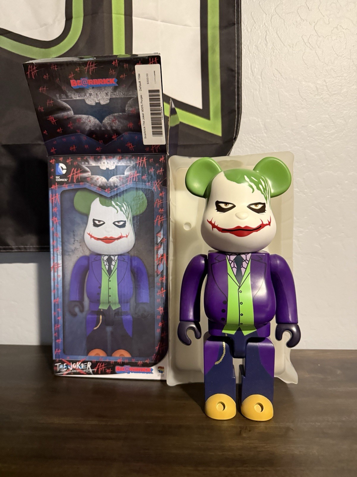 BE@RBRICK  x The Joker (The Dark Knight Trilogy) - DC Comics 400%