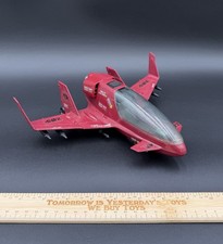 Vintage 1986 GI Joe Cobra Terror Drome Firebat Jet 100 Complete