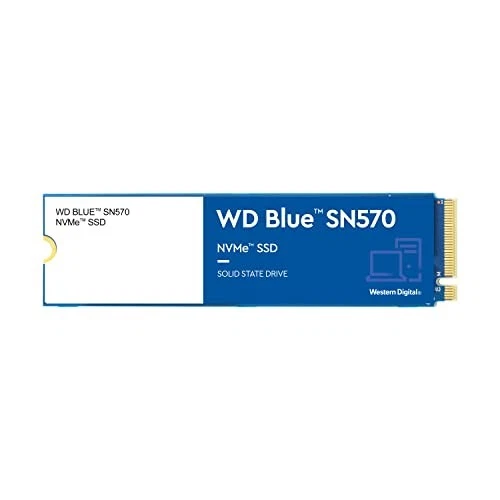Wd 1Tb Blue Sn570 M.2 Nvme Ssd M.2 2280 Pcie3 Tlc Nand R/W 3500/3000 Mb/S 460K/4 - Image 2 of 3