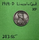 1919 D Lincoln Wheat Cent / Penny 1c Xf Extra Fine