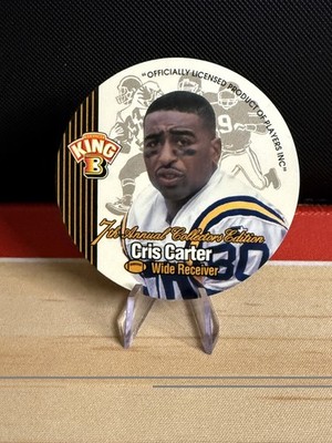 1995 King-B Collector's Edition Discs - Cris Carter #17