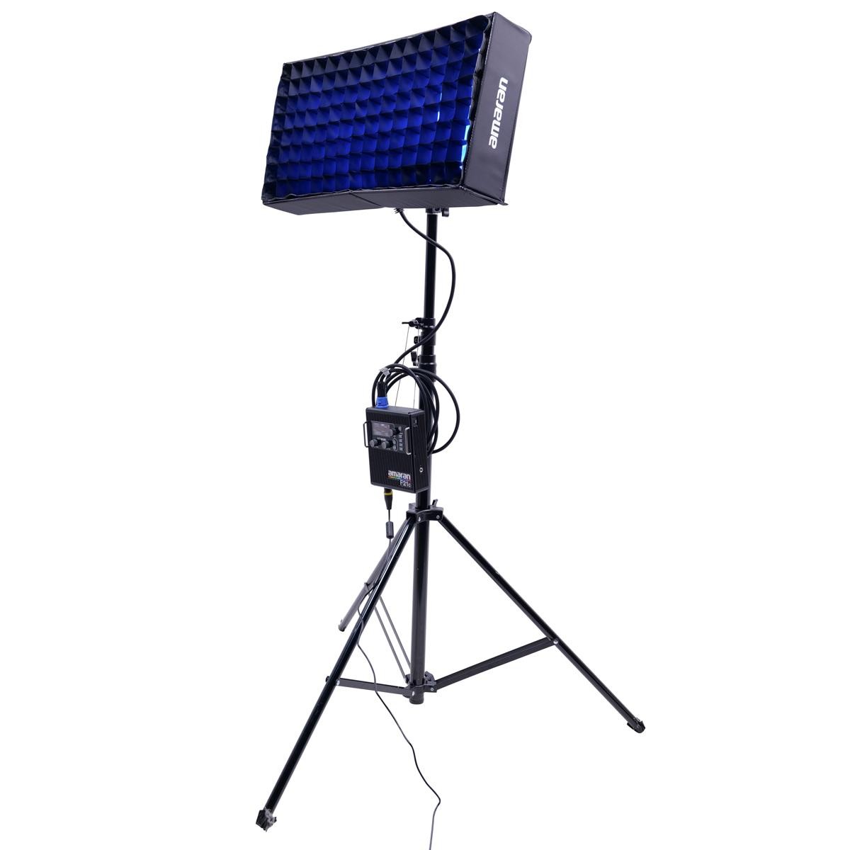 Selens 100W RGBWW 撮影 照明 f21c f22c amaran F21c 2x1' 100W RGBWW Flexible LED Mat Fixture, Gold-Mount