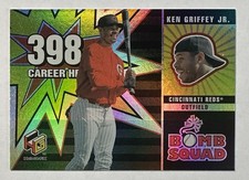 2000 Upper Deck HoloGrFX KEN GRIFFEY JR. Bomb Squad #BS1 Reds HOF