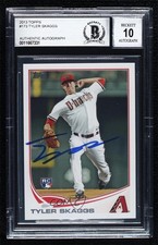 BAS 2013 Topps Tyler Skaggs #173 BGS Authentic Auto ow6