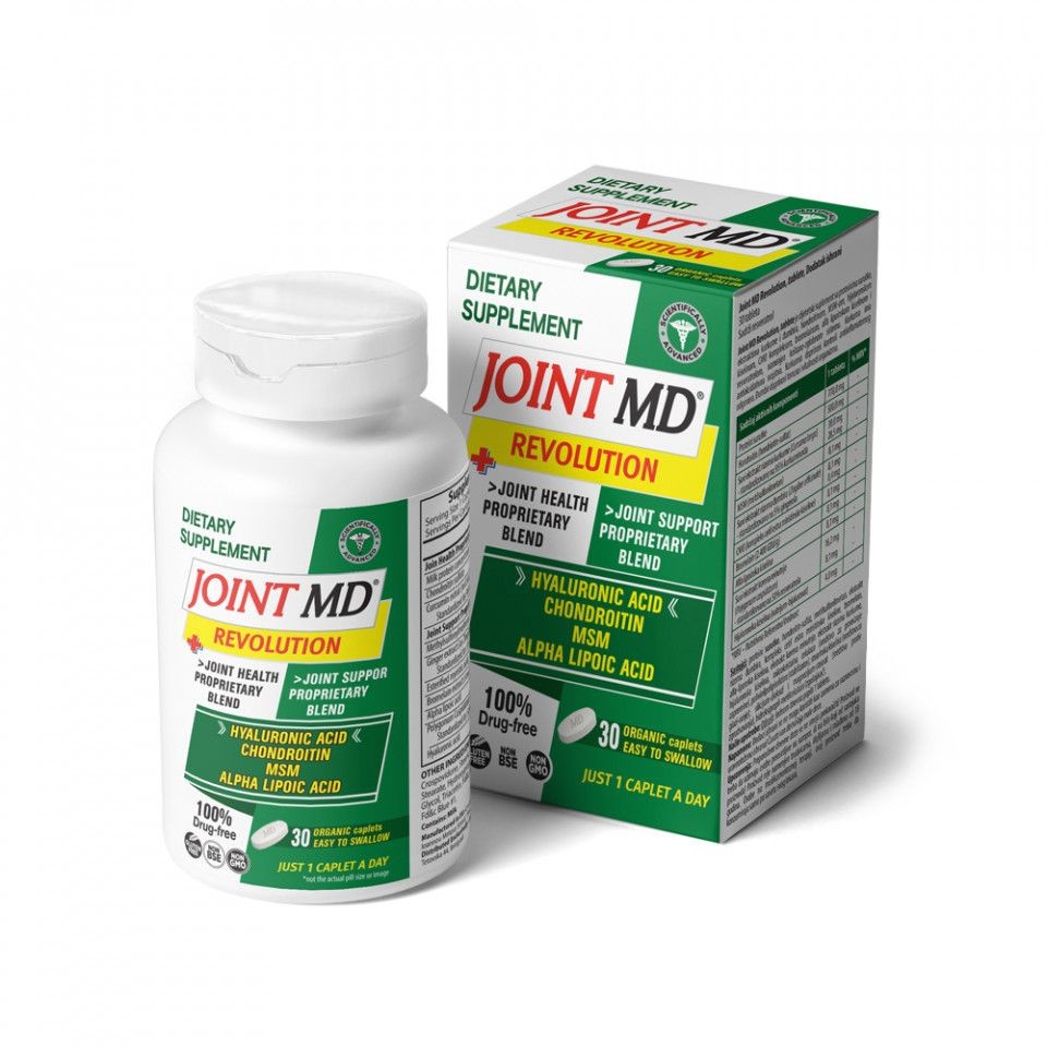 Joint MD Revolution 30 Tabletas – Suplemento de apoyo articular con glucosamina