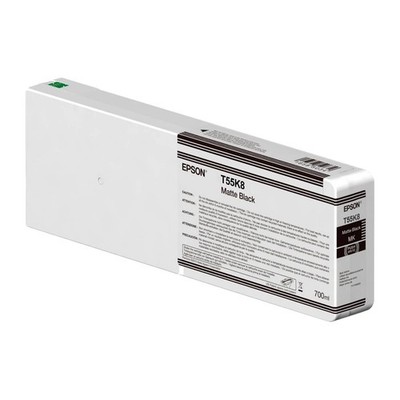 Original Epson T55K8 Mattschwarz High Capacity Tintenpatrone (C13T55K80N)