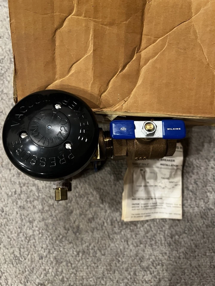 Zurn Wilkins 720A 1-inch Bronze NPT Pressure Vacuum Breaker New Wholesaler Stock - Image 4 of 4