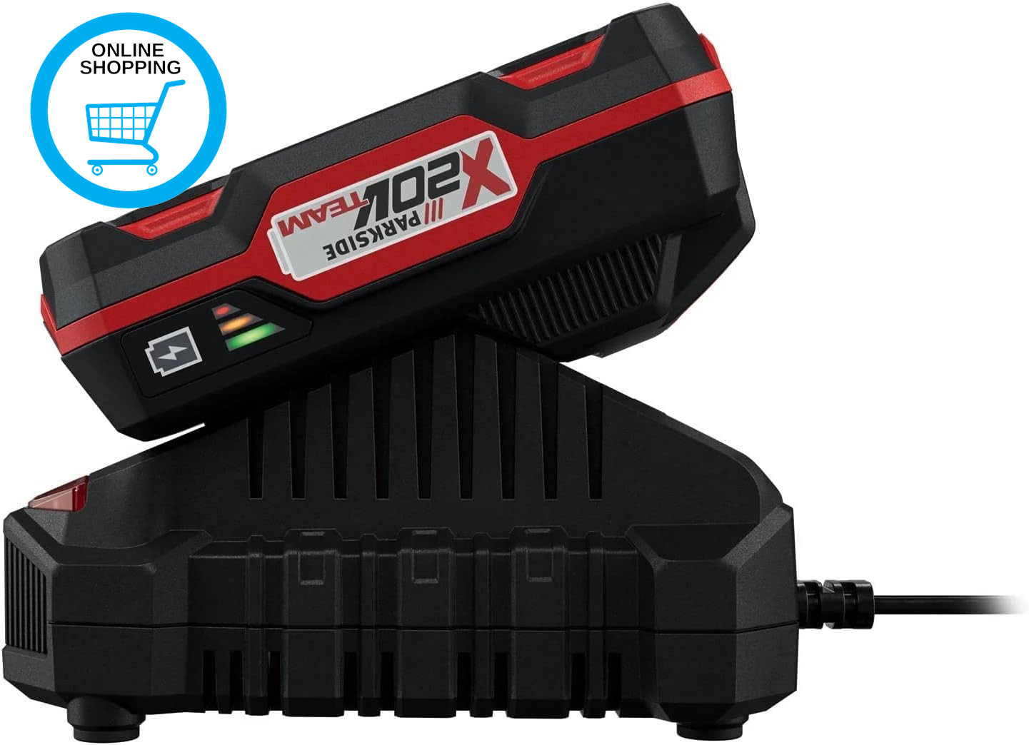 Rechargeable Battery 20V 2Ah PAP 20 B1 + Charger PLG 20 C1 for All  X 20V Team S
