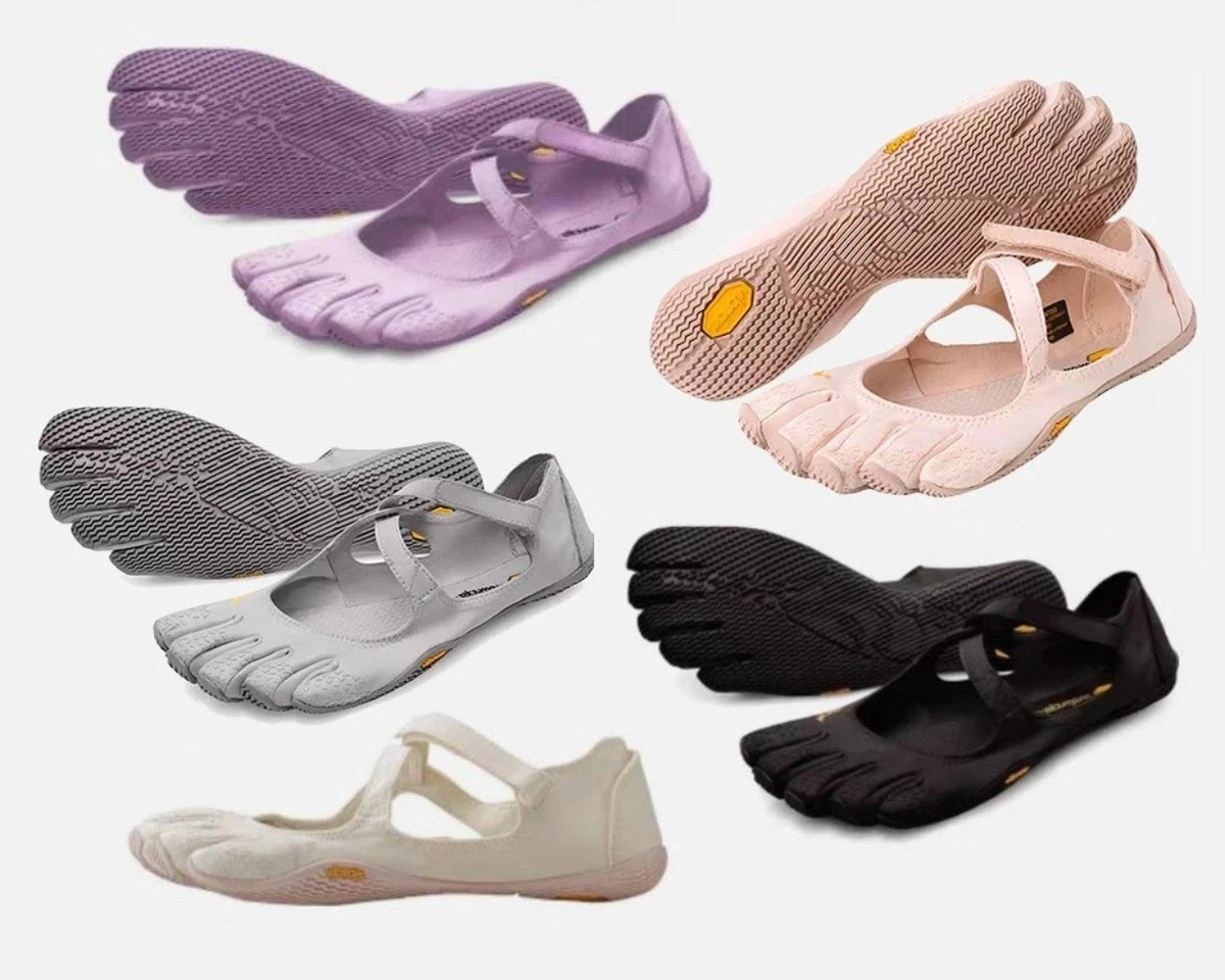 Vibram FiveFingers グレー 41 25.5センチ New Vibram FiveFingers Yoga Shoes Women's V-Soul Sneaker Dance
