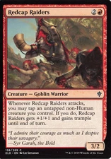 Redcap Raiders #136 Throne of Eldraine Magic_the_gathering