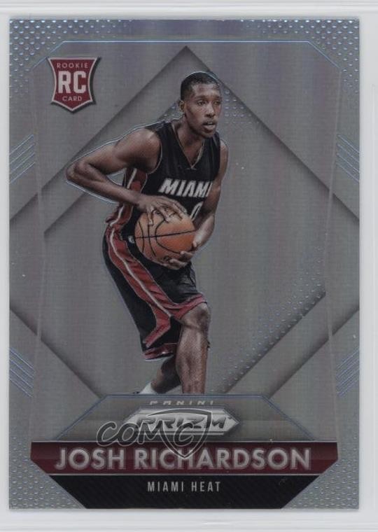 2015-16 Panini Prizm Rookies Silver Prizm Josh Richardson #317 ub2