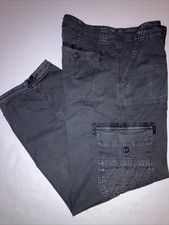 AMERICAN EAGLE OUTFITTERS Cargo Jogger Pants Women 6 Gray 32x30in Stretchy