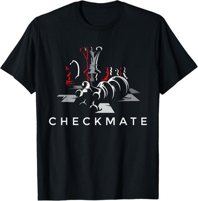 Cool Chess Checkmate Novelty Graphic T-Shirts & Cool Designs T-Shirt Small