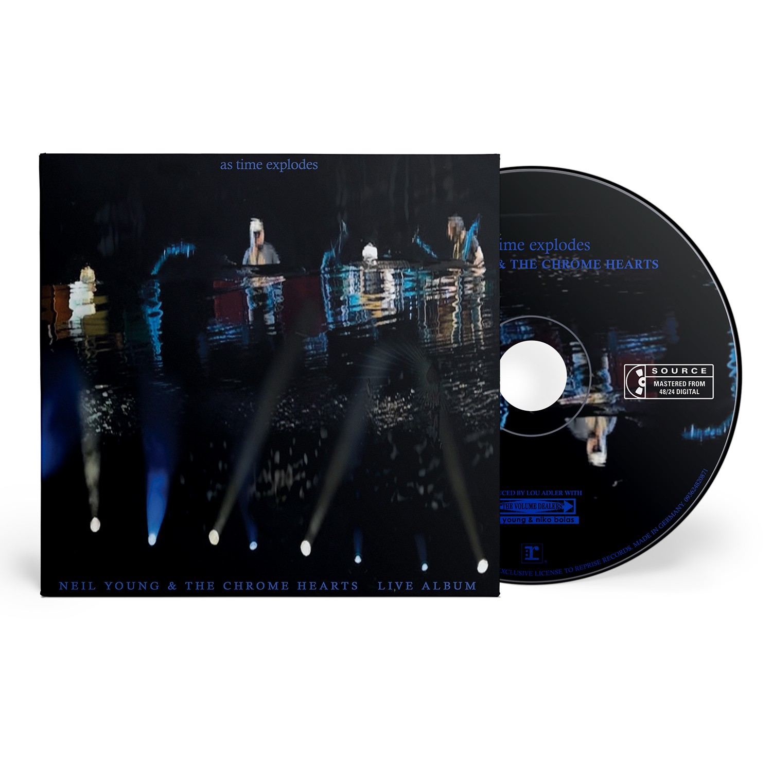 Neil Young & The Chrome Hearts - as time explodes [CD] Sent Sameday*