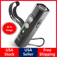 POWERFUL Ultrasonic Dog Bark Deterrent Device Bark Stopper for All Dog Size 25Ft