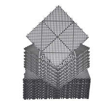 Drainage Tiles 15.7" x 15.7" Splicing, Non-Slip Interlocking Drainage Floor Tile