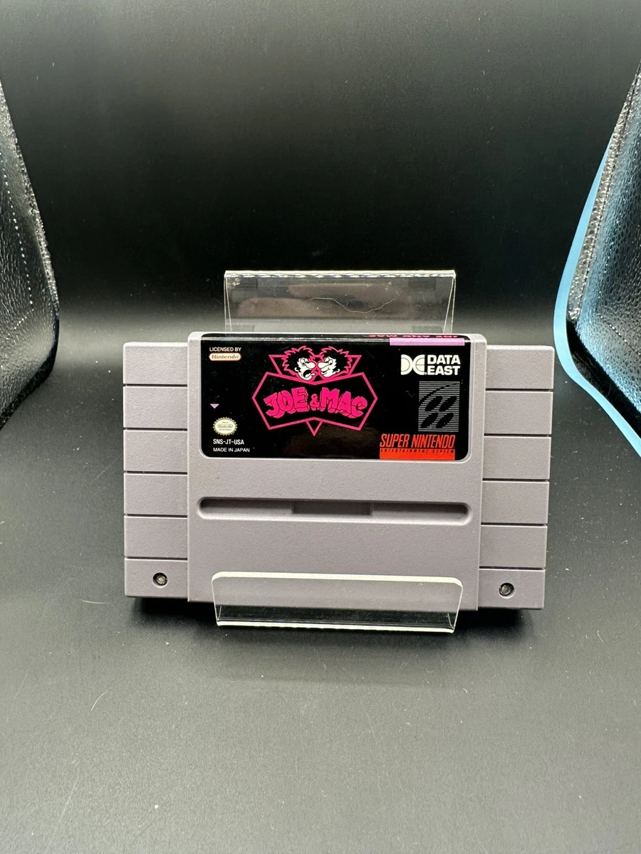 Joe & Mac Nintendo SNES Video Games for sale | eBay