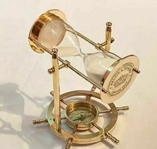 Sand Timer Hourglass Brass Nautical Maritime ...