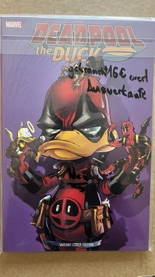 Marvel s Deadpool The Duck, limitiertes Variantcover mit 444 Exemplaren,Neuware!