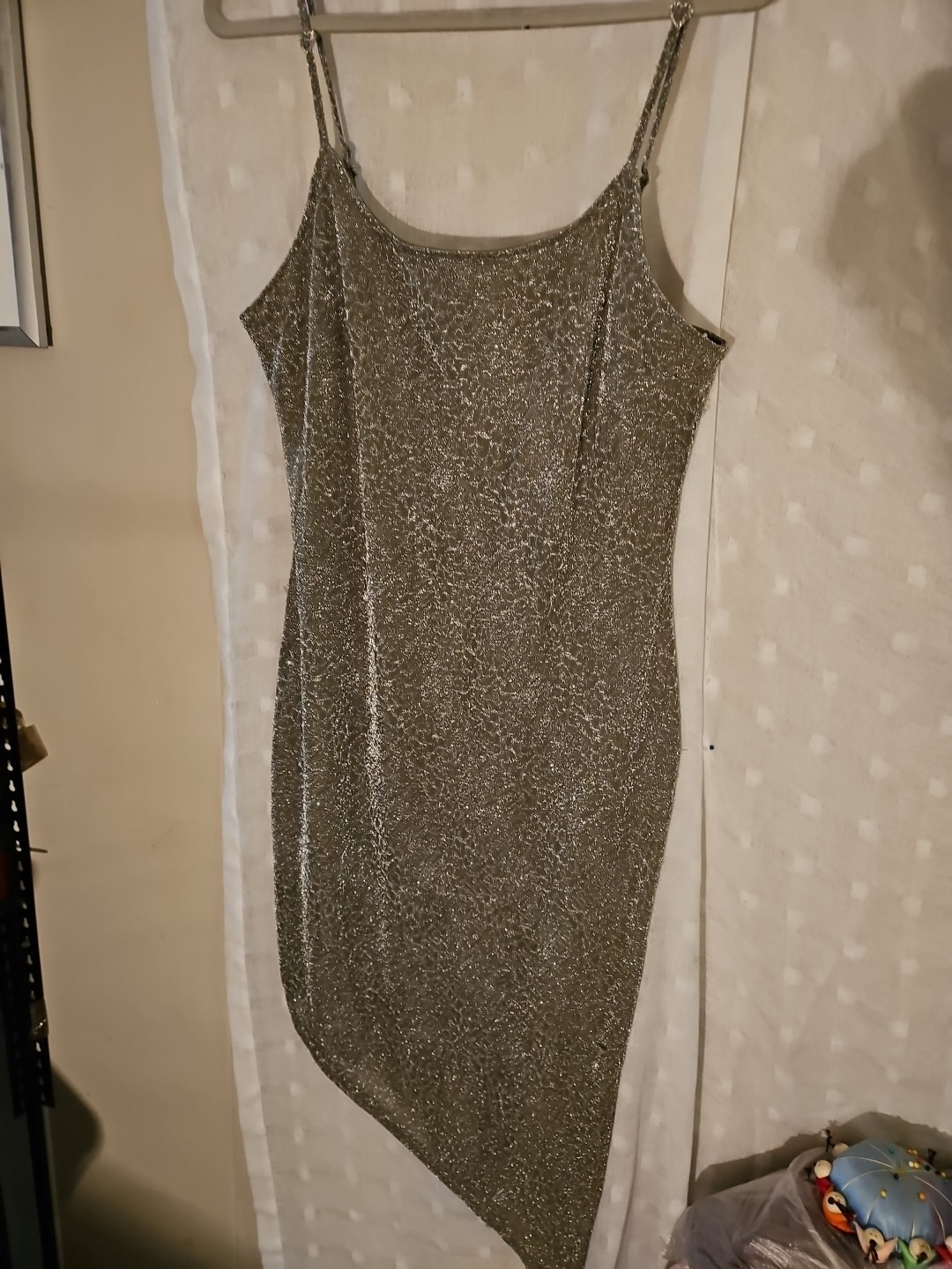 Derek Heart Animal Print Tank Dress Xl Slant Hem Fun