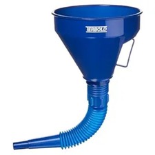 Flex Funnel with Hose Wide Mouth Flexible Oil Funnel for Automotive Blue