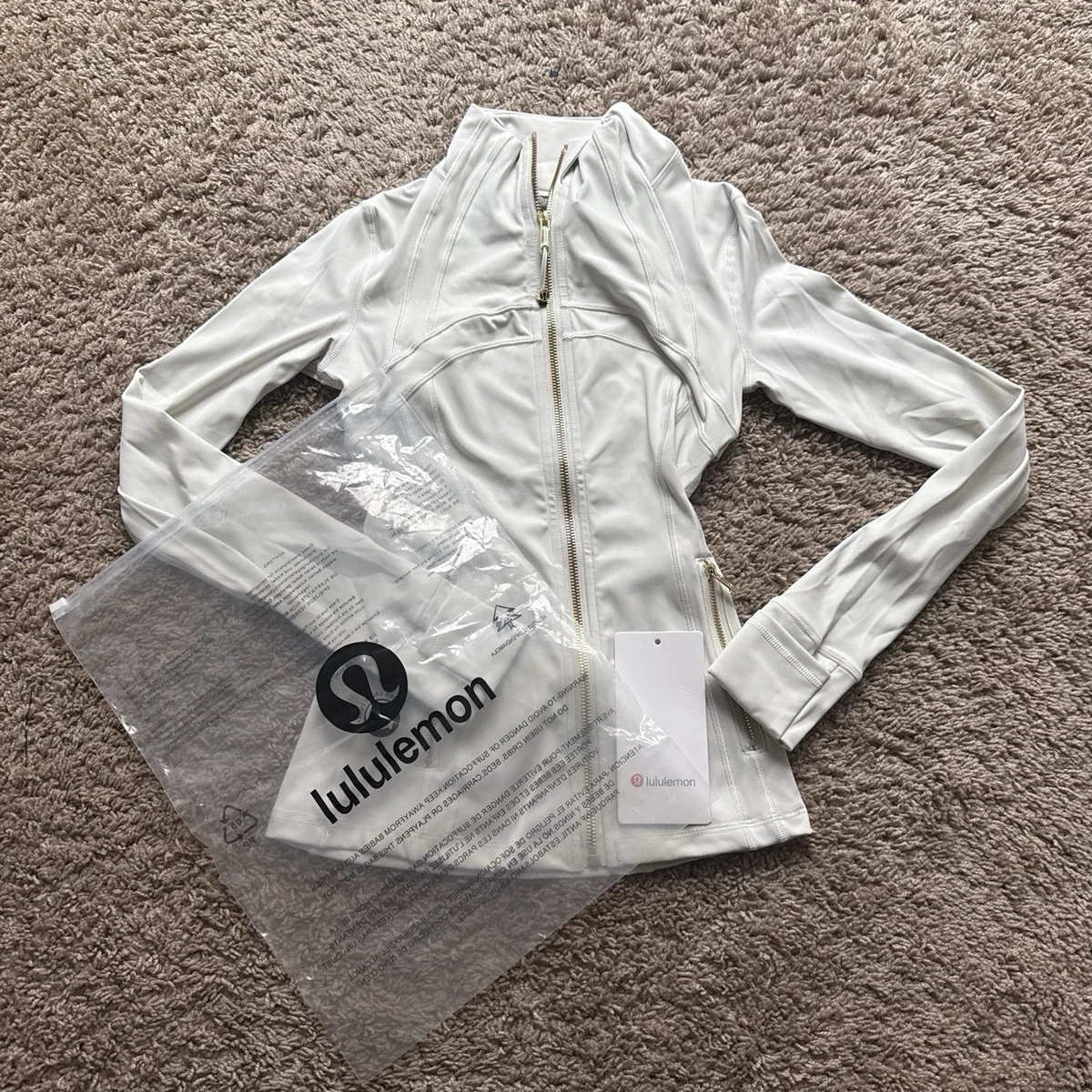 Lululemon Define White Activewear Jackets for Women for sale - eBay