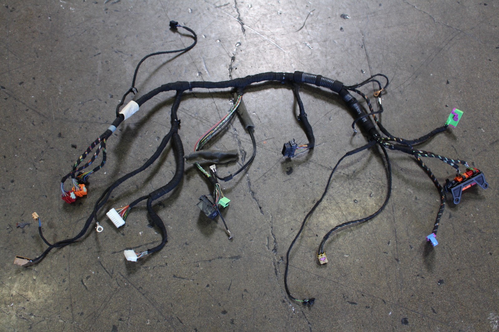Lamborghini Gallardo, Spyder, Main Dash Wire Harness, Used, P/N 407971315H
