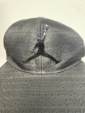 Nike Air Jordan Youth Black All Over 23 Print Adjustable Strapback Hat Cap  