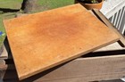 Antique Wooden Dough Bread Pastry Noodle Board Primitive Sturdy 14x10 — photo 3