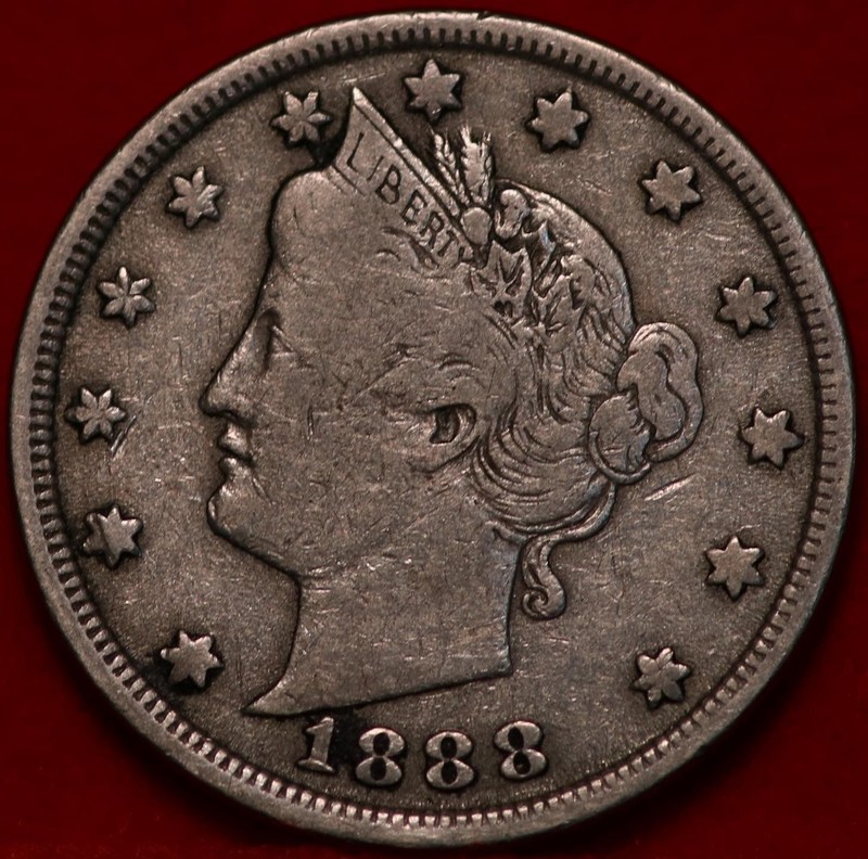 1888 Philadelphia Mint Liberty Nickel