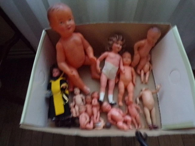 LOT DE PETITS BAIGNEURS CERTAINS CELLULOIDE PLASTIQUE ETC PETIT COLIN ET AUTRES - Photo 3/4