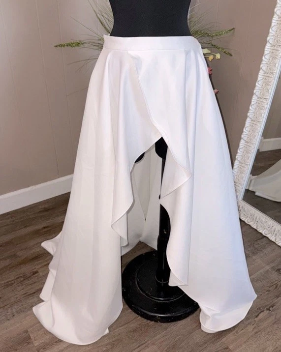 JAYGODFREY Ruffle Drape Gavin Layering Over Skirt Size 2 US - Image 4 of 4