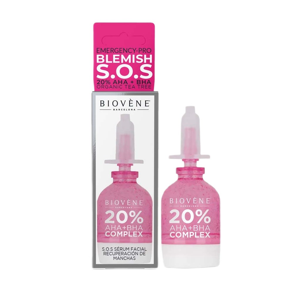 8436575095196 Biovene Blemish S.O.S сыворотка для лица с комплексом AHA+BHA, 10 мл (P1)