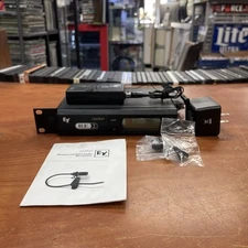 Electro-Voice RE-2 Clear Scan EV Wireless LAVALIER Mic w/ Receiver+MANUAL&AC POW