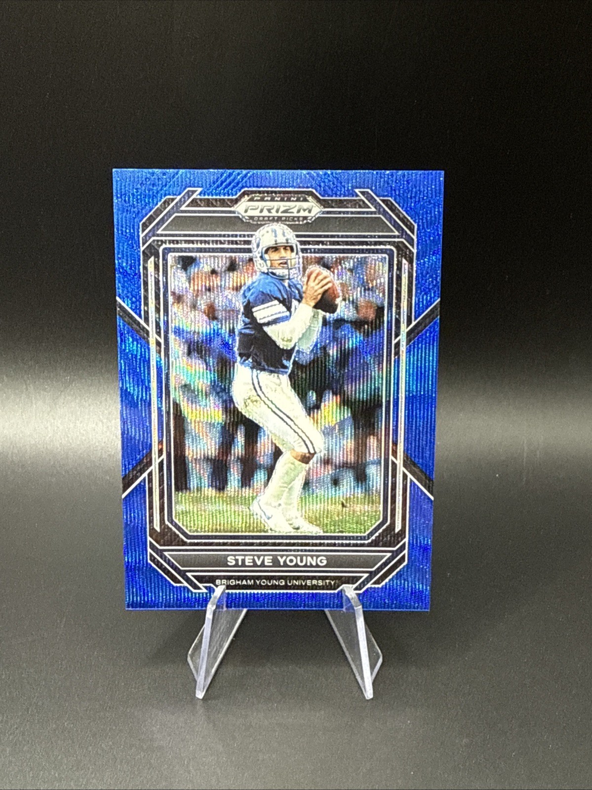 2023 Panini Prizm Steve Young Blue /249 - San Fransisco 49ers HOF (Color Match)