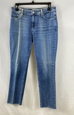 Paige Women Blue Straight Jeans Size 27