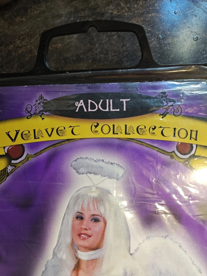 Disfraz de Ángel de la Luz Colección Terciopelo Adulto Foto 4 de 4