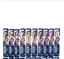10x Oral-B Vivid Whitening Soft Adult Manual Toothbrushes