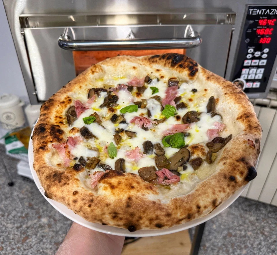 Forno per pizza elettrico Tentazione MAX GT4 Digitale 3000w 500c grande41.5x41.5 - Bild 3 von 4