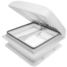 Euro Caravan Vent Roof Light Assembly Size: 14'' x 14'' x 4''