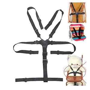 Universal 5-Point Baby High Chair Harness - Adjustable Safety Straps