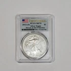 2012-(S) $1 American Silver Eagle PCGS MS70 First Strike Struck At San Francisco