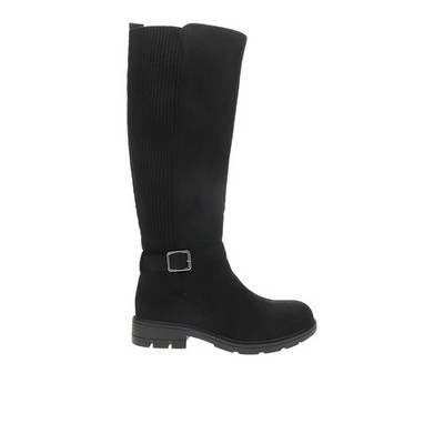 Corkys Hay There Riding Round Toe Pull On  Womens Black Casual Boots 80-0187-BKF