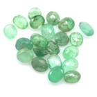 8.80ct 22pc Natural Bright Emerald Green Oval Lot Vivid Gems Jewelry! — photo 1