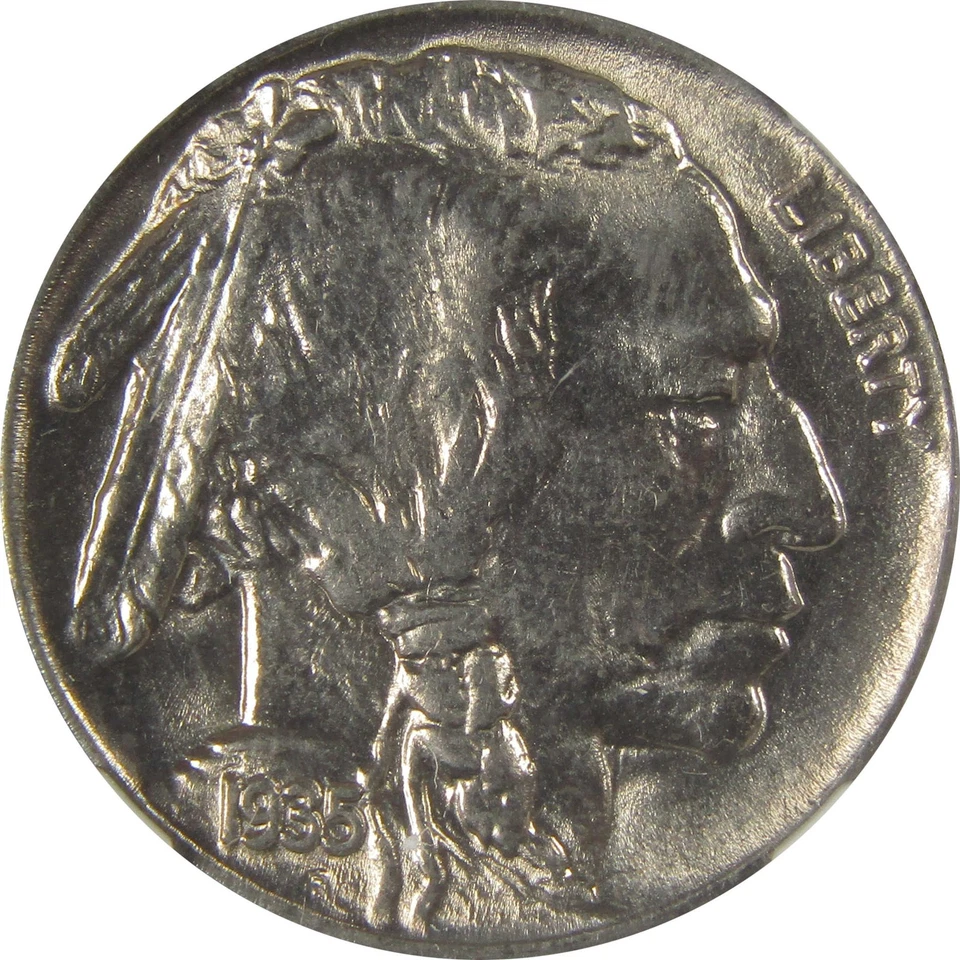 1935 Indian Head Buffalo Nickel MS 65 NGC Bag Fragment SKU:I22650 - Image 3 of 4