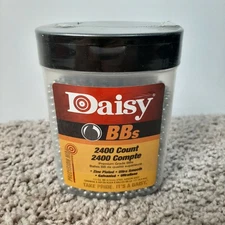 Daisy Precision Max .177 Premium BB Ammunition. Zinc Plated Steel. 2400 Count