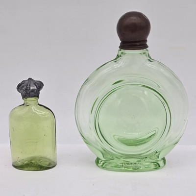 Vtg 4711 Rhine Lavender Germany Royall Lyme Perfume Green Bottle 