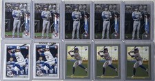 Bo Bichette 10-Card Rookie Lot Topps Chrome Bowman Turkey Red Toronto Blue Jays
