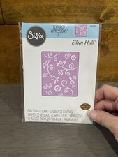 Sizzix Textured Impressions Eileen Hull Embossing Folder 661427 New Crafting