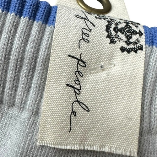 Free People Digi Needlepoint Crew Socks Coquette Cottage Dainty Spring NWT - 第 7/11 張圖片